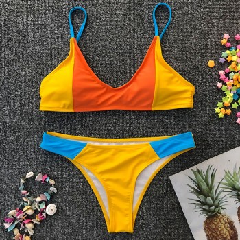 Polka dot Bikini 2019 underwire Bra swimsuit Woman bandeau swimwear female sexy bikini set push up brazilian bathing suit swim